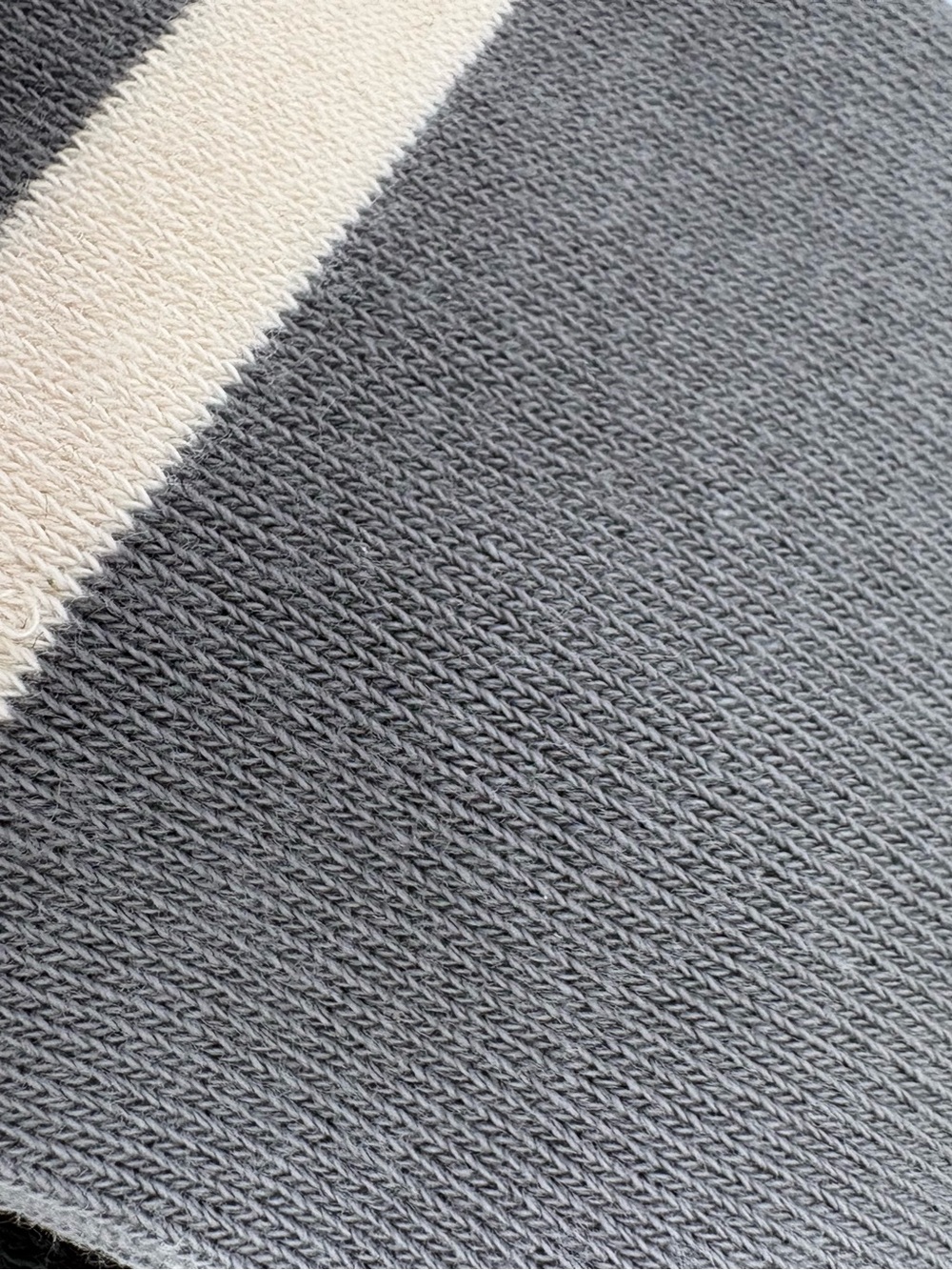 Vivienne Westwood ivory x grey stripes long socks - Picture 7 of 7